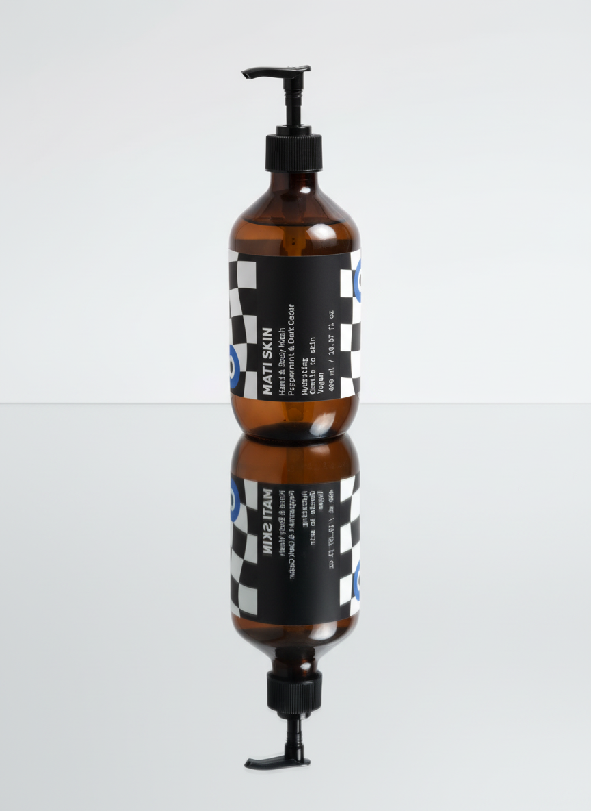 Glossy surface with reflection